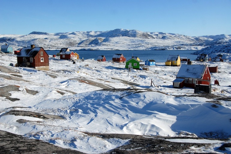 Les maisons au Groenland par Stéphane Demazure