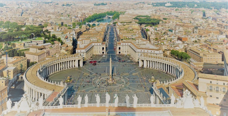 Vue sur Rome proposée par Stéphane Demazure